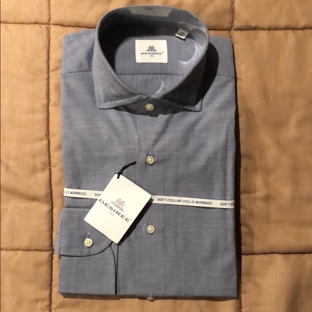 Desiree Men’s Buttondown Dress Shirt Made in Italy